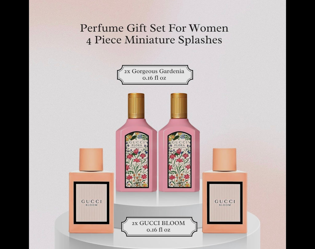 Gucci Bloom & Flora set (4x5ml).